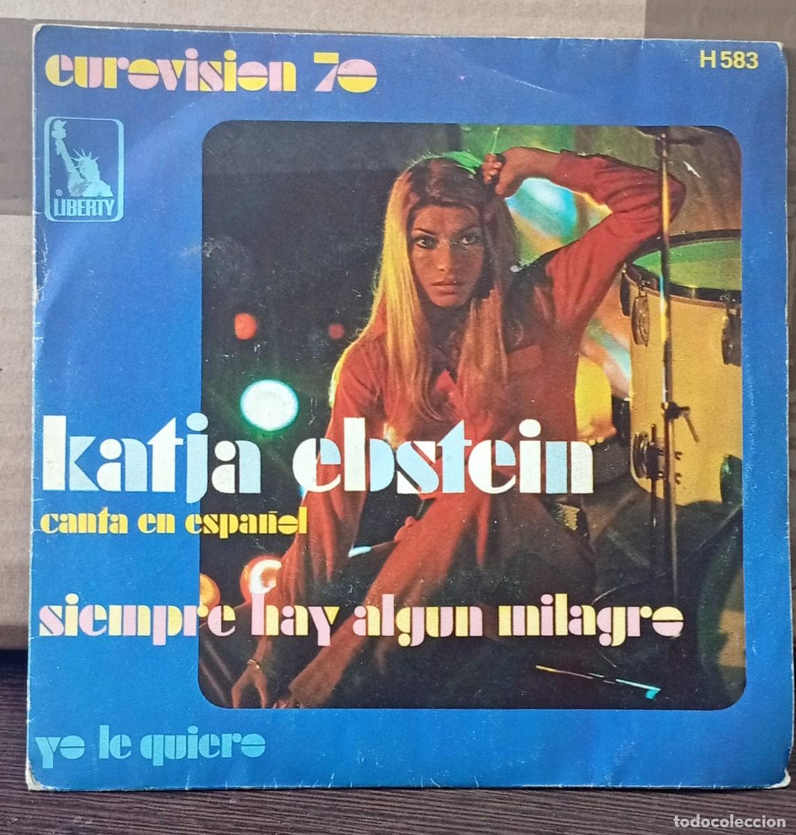 Discos de vinilo: LOTE SINGLES EUROVISION 69/70/71 - Foto 5