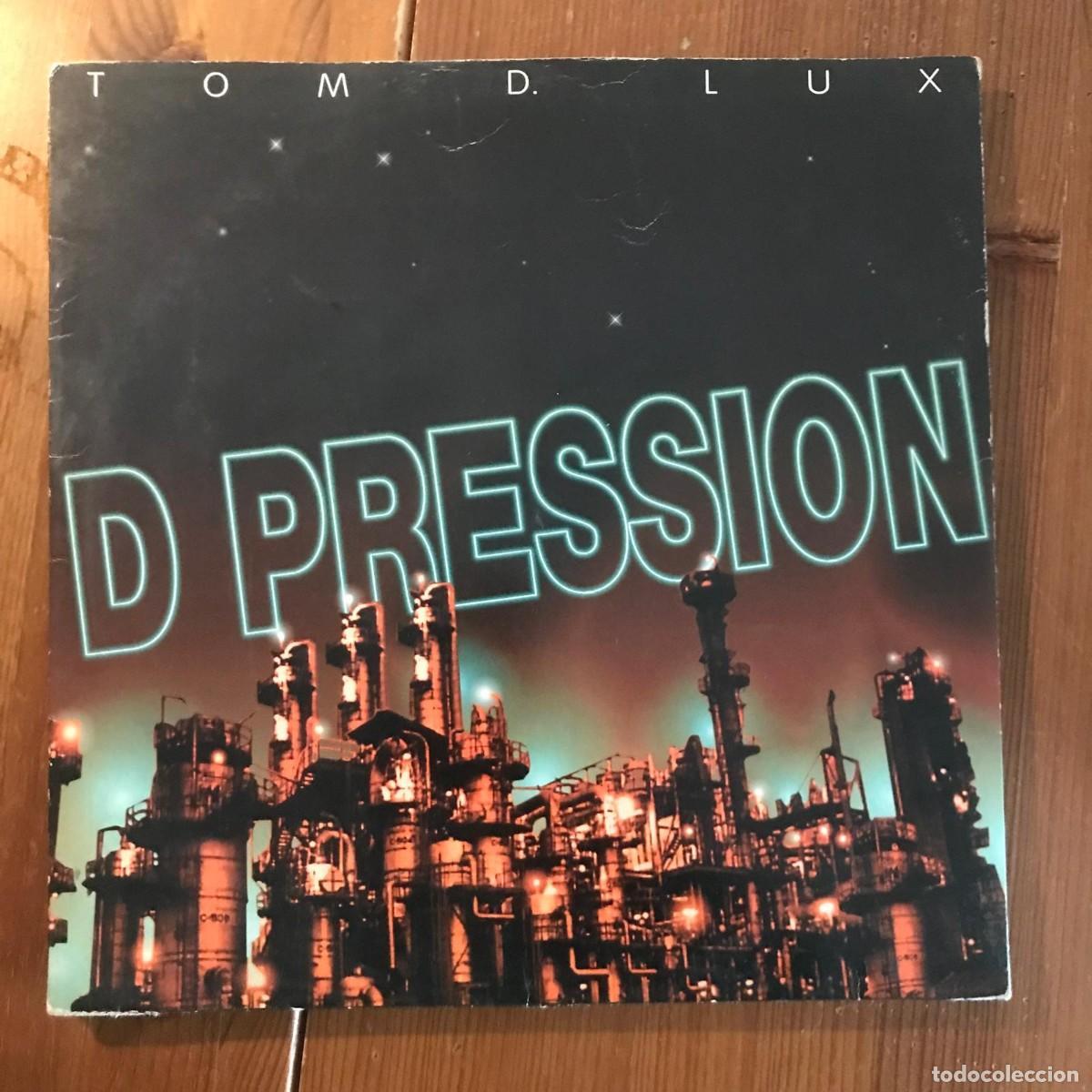 Discos de vinilo: TOM D. LUX - D PRESSION - 12 MAXISINGLE MAX 1997 - Foto 1