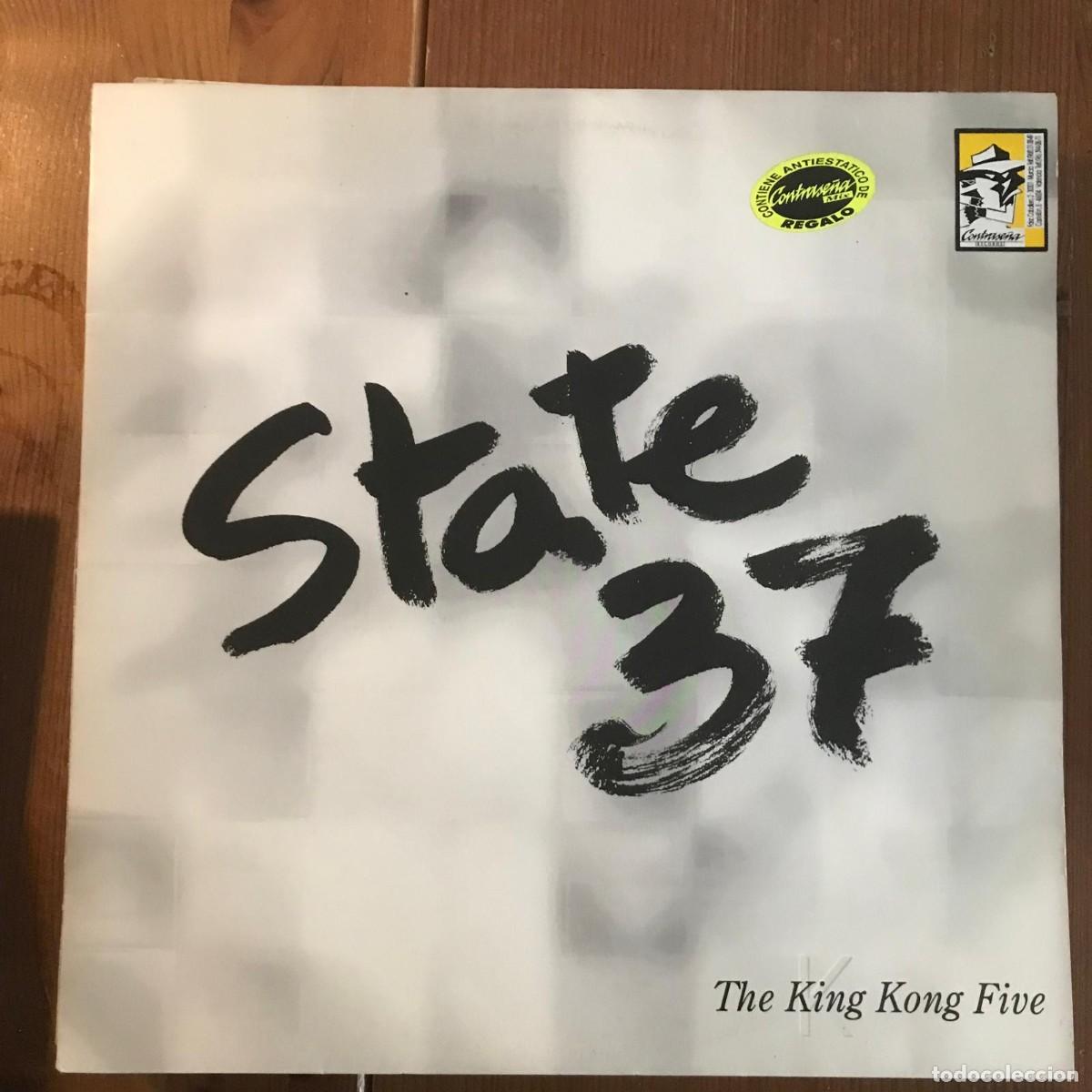 Discos de vinilo: STATE 37 - KING KONG FIVE - 12&rdquo; MAXISINGLE LETHAL 1996 - Foto 1