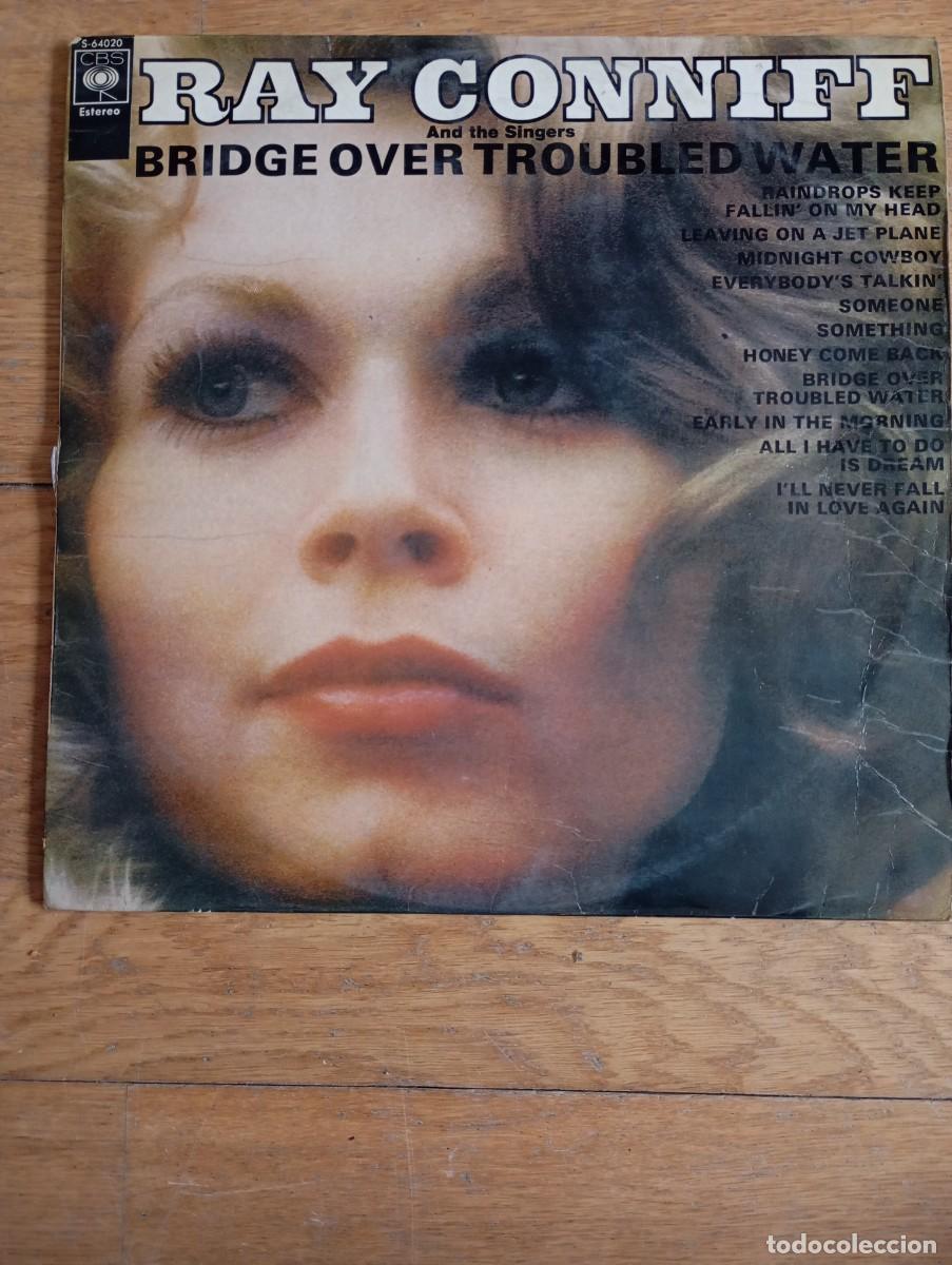 Discos de vinilo: RAY CONNIFF - BRIDGE OVER TROUBLED WATER (LP) - Foto 1