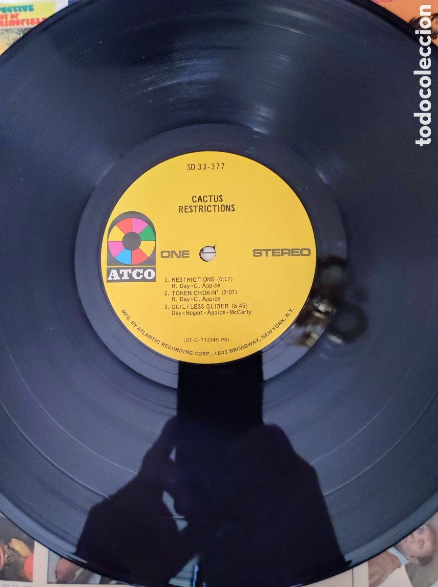 Discos de vinilo: CACTUS - RESTRICTIONS - Foto 5