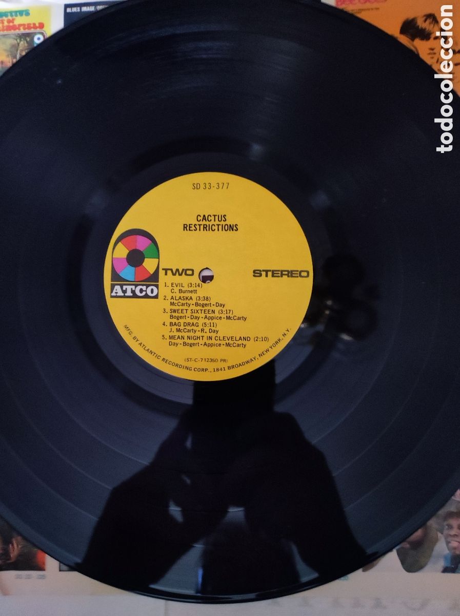 Discos de vinilo: CACTUS - RESTRICTIONS - Foto 6