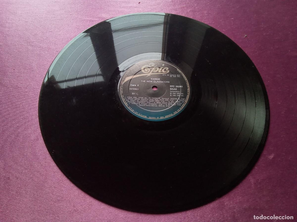 Discos de vinilo: NEW GLADIATORS 1985 LP MAC 3 - Foto 3