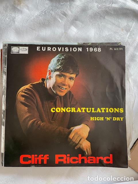 Discos de vinilo: CLIFF RICHARD CONGRATULATIONS ETC - Foto 1