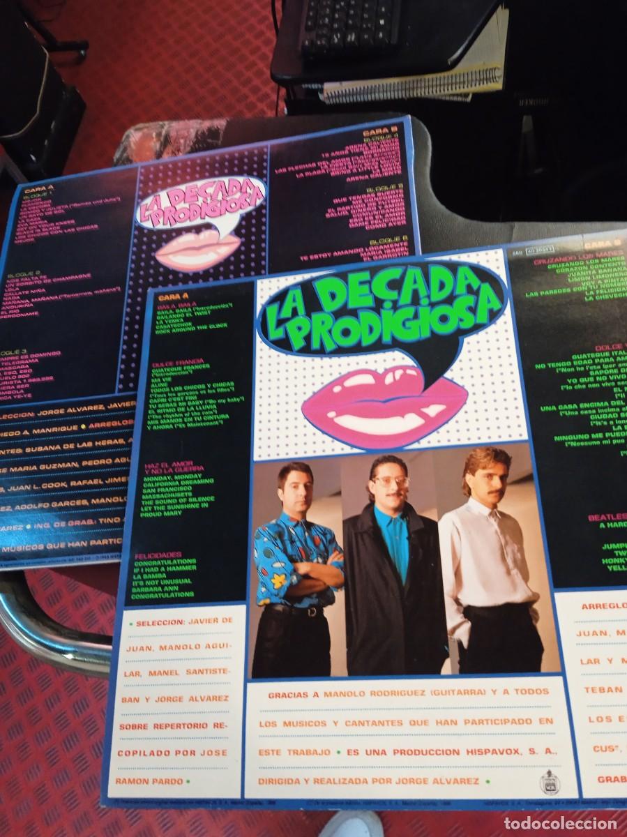 Discos de vinilo: LA D&Eacute;CADA PRODIGIOSA- VOLS 1 Y 2. ESTADO MINT - Foto 2
