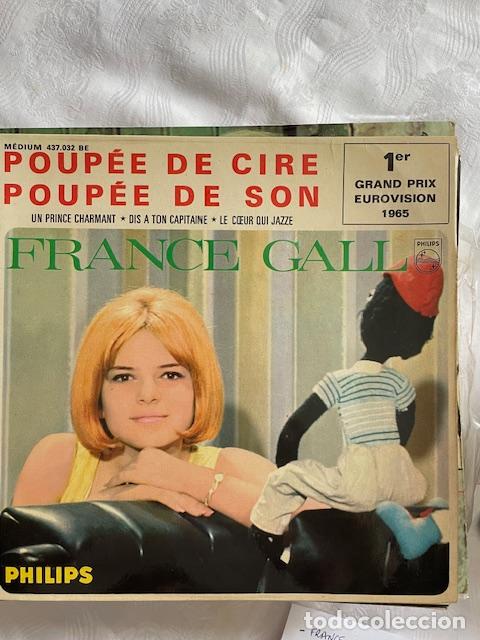 Discos de vinilo: FRANCE GALL PONPEE DE CIRE ETC - Foto 1