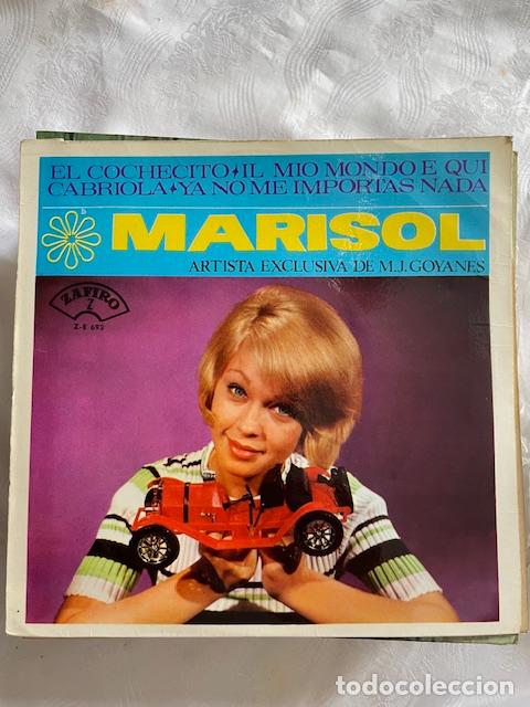 Discos de vinilo: MARISOL -CABRIOLA-YA NO ME IMPORTA NADA ETC - Foto 1