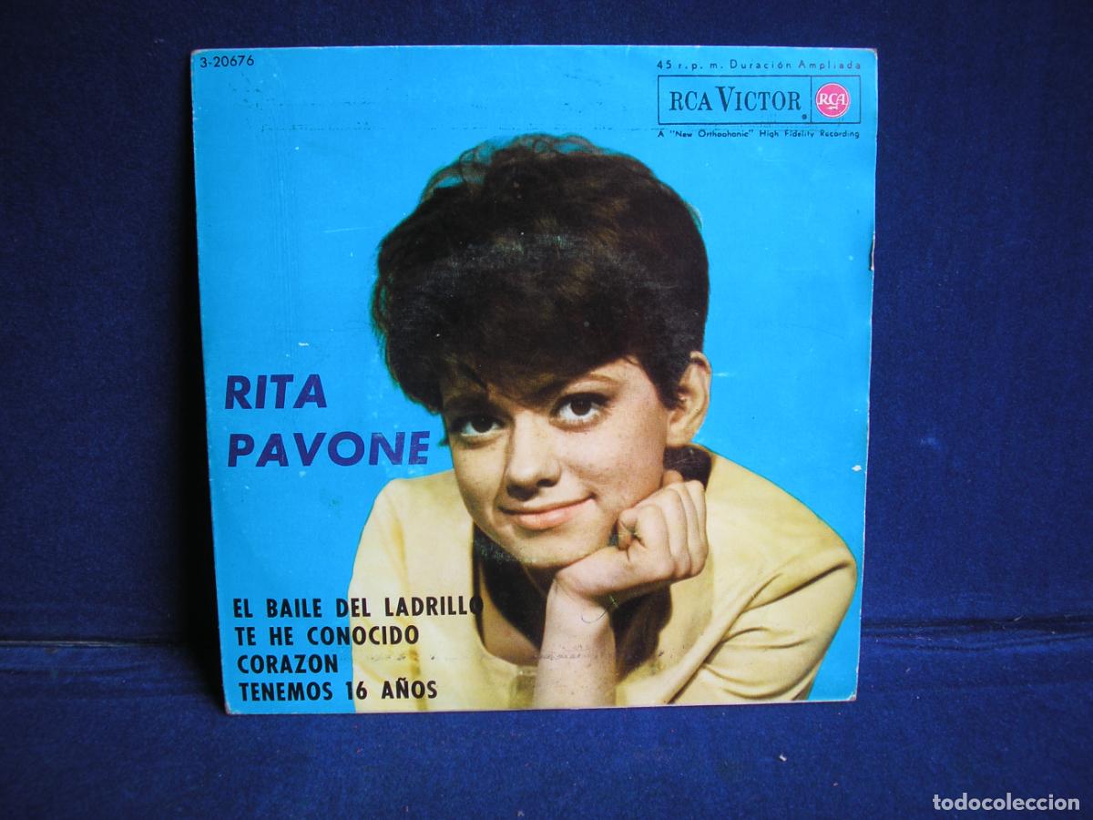 Discos de vinilo: RITA PAVONE-EL BAILE DEL LADRILLO - Foto 1