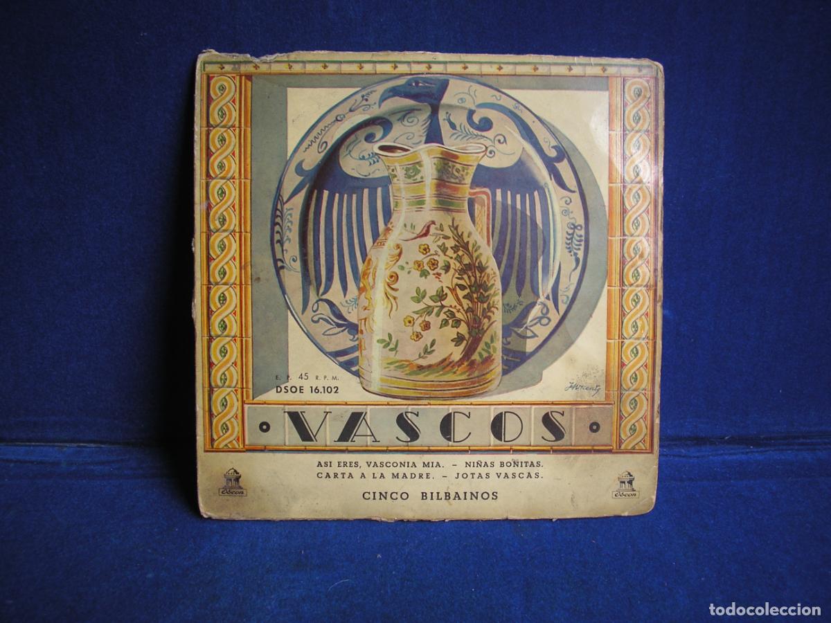 Discos de vinilo: VASCOS-ASI ERES VASCONIA MIA - Foto 1