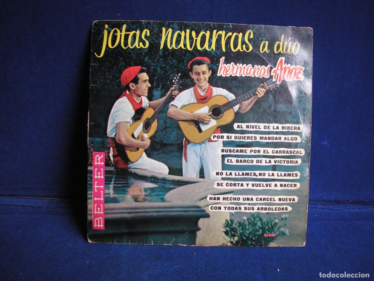 Discos de vinilo: JOTAS NAVARRAS HERMANOS ANOS - Foto 1