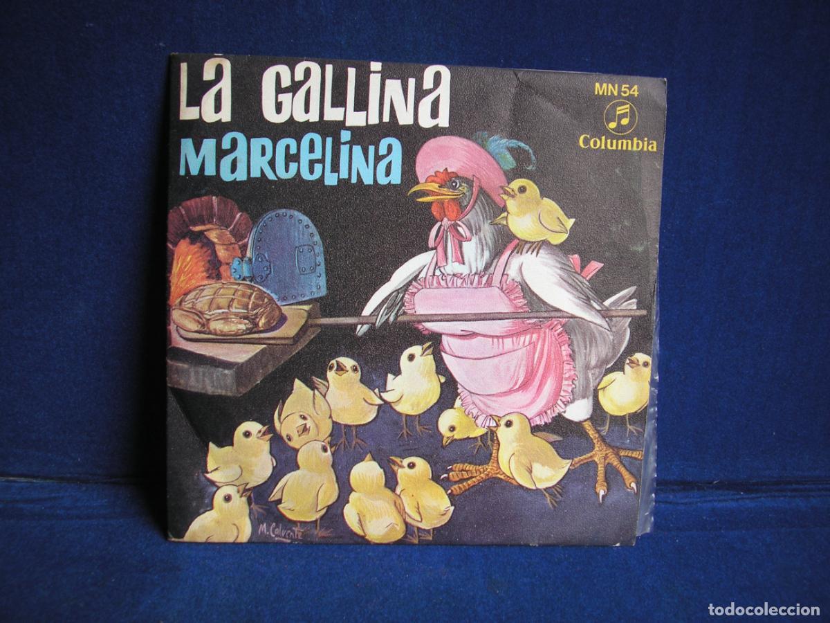 Discos de vinilo: LA GALLINA MARCELINA CUENTO INFANTIL - Foto 1