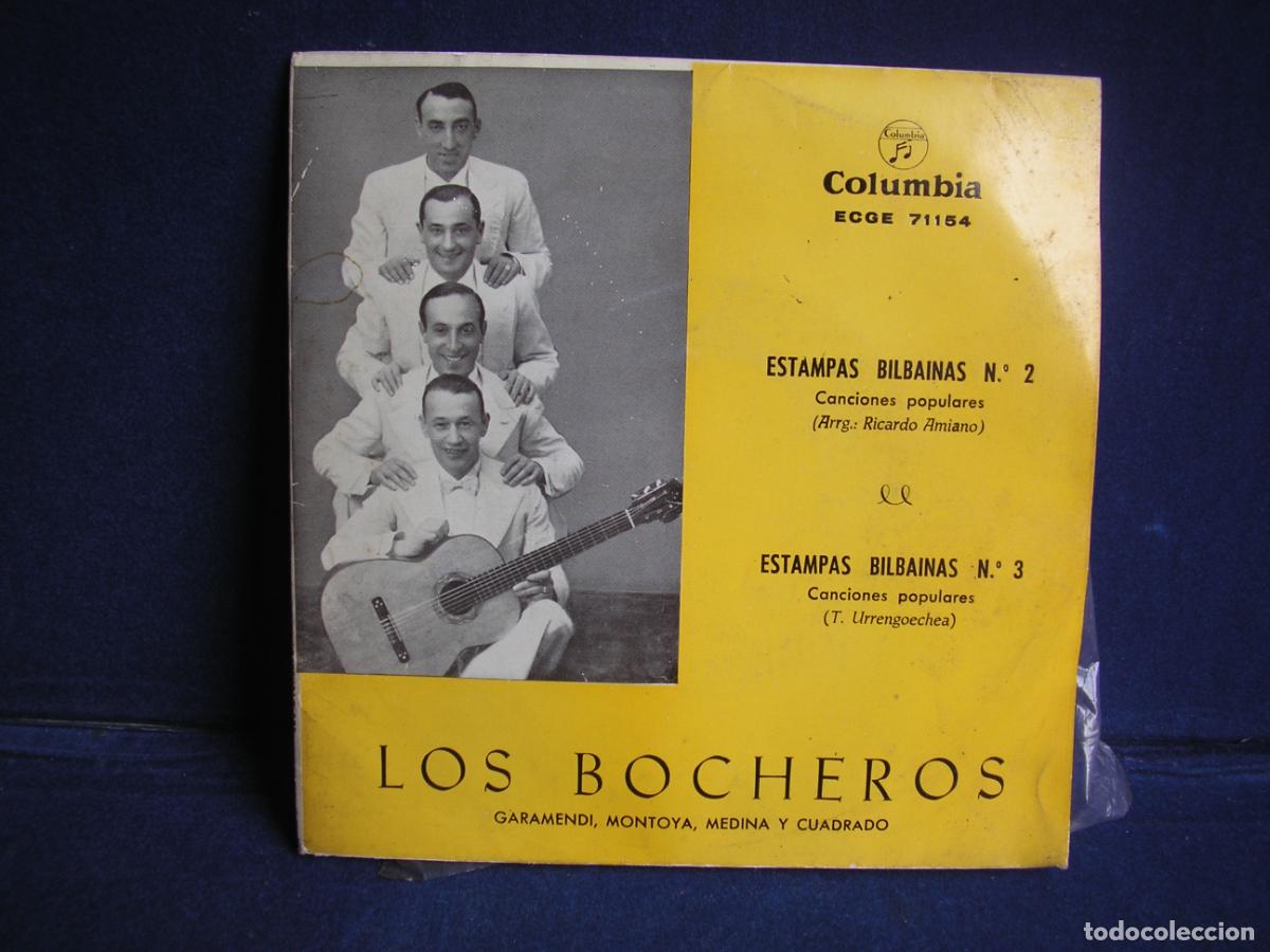 Discos de vinilo: LOS BOCHEROS-ESTAMPAS BILBAINAS - Foto 1