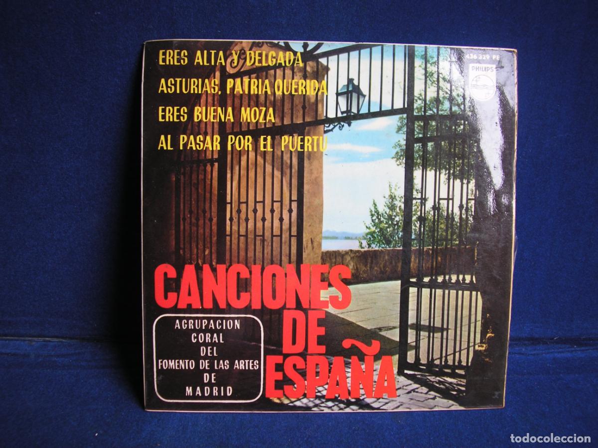Discos de vinilo: CANCIONES DE ESPA&Ntilde;A-ERES ALTA Y DELGADA - Foto 1