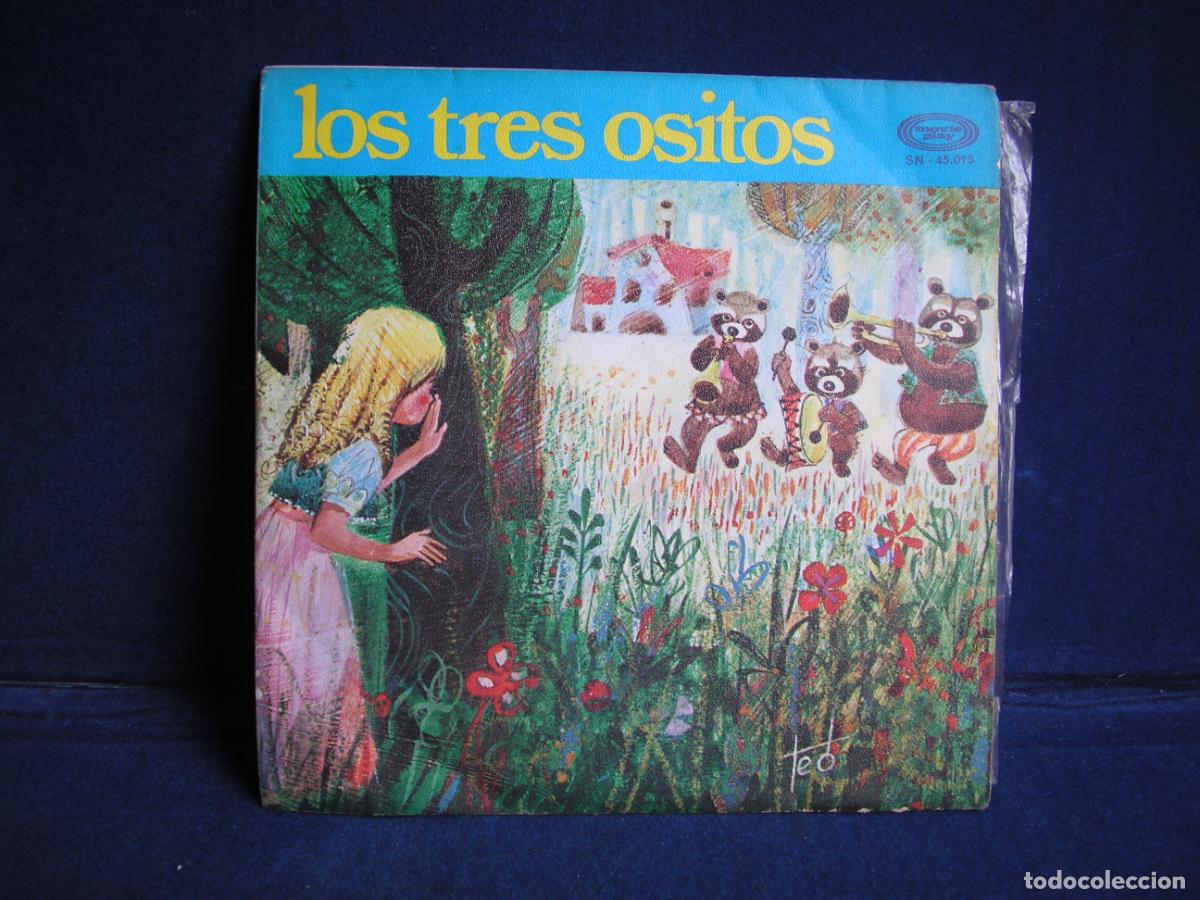 Discos de vinilo: LOS TRES OSITOS CUENTO INFANTIL - Foto 1