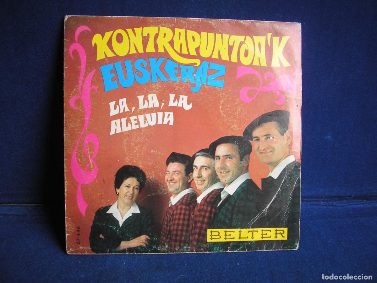 Discos de vinilo: KONTRAPUNTUAK EUZKERAZ - LA LA LA - Foto 1