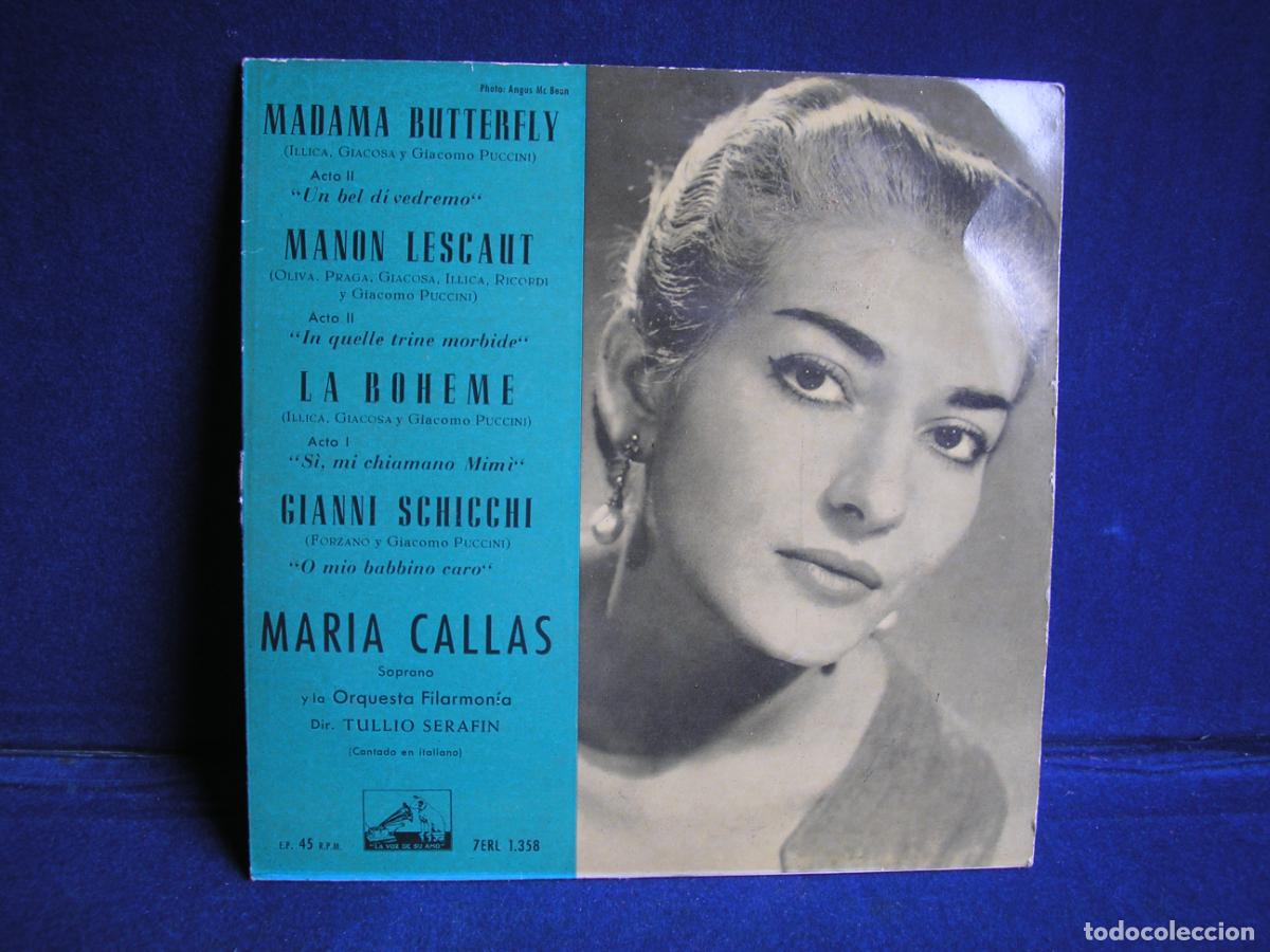 Discos de vinilo: MARIA CALLAS - MADAME BATTERFLY - Foto 1
