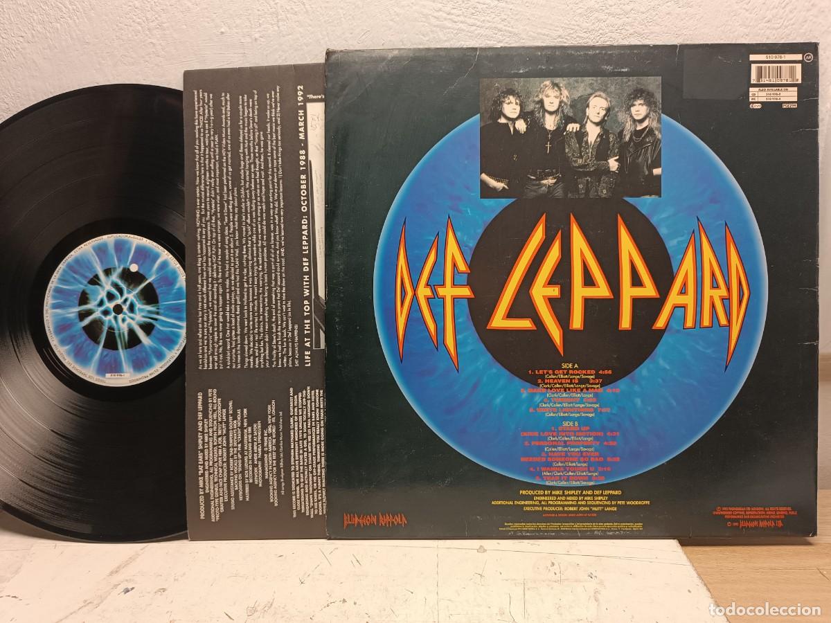 Discos de vinilo: Def Leppard &ndash; Adrenalize LP 1992 - Foto 2