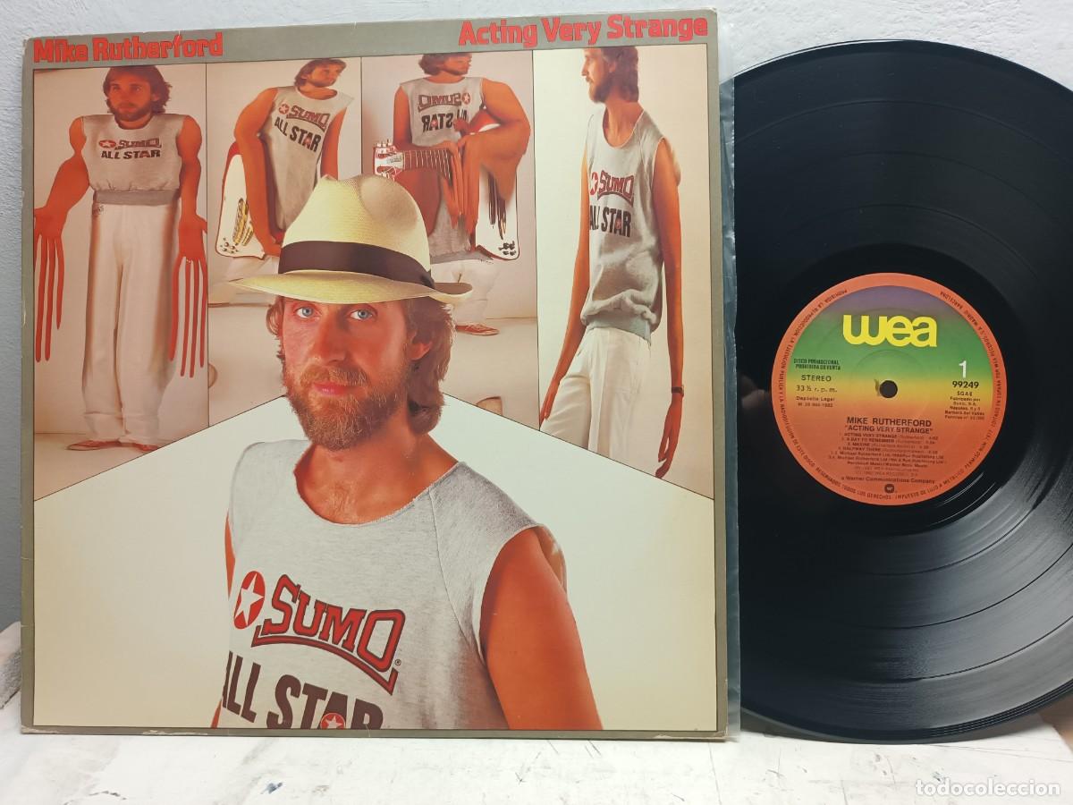 Discos de vinilo: MIKE RUTHERFORD -ACTING VERY STRANGE - 1982 LP - Foto 1
