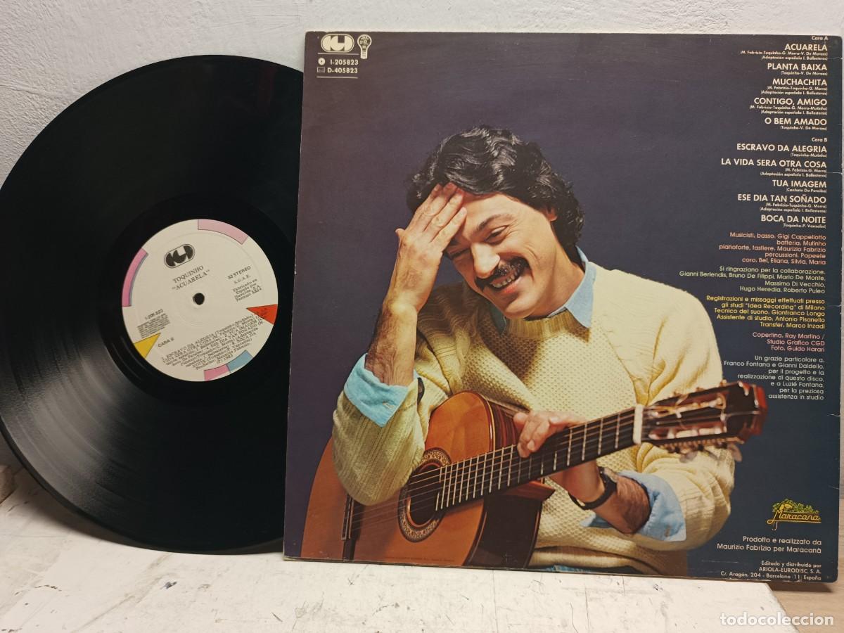 Discos de vinilo: Toquinho -Acquarello LP - Foto 2