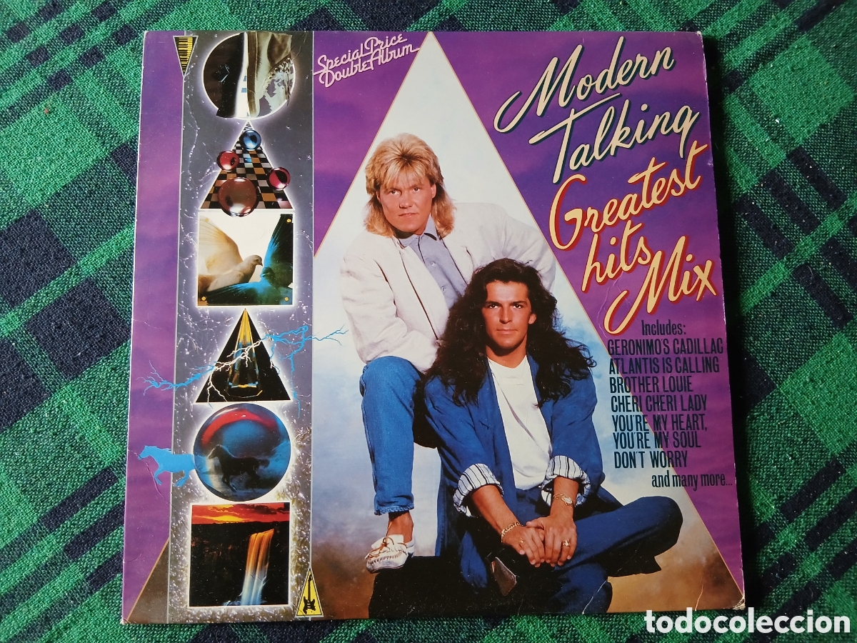 Discos de vinilo: Modern Talking Greatest Hits Mix Disco vinilo lp - Foto 1