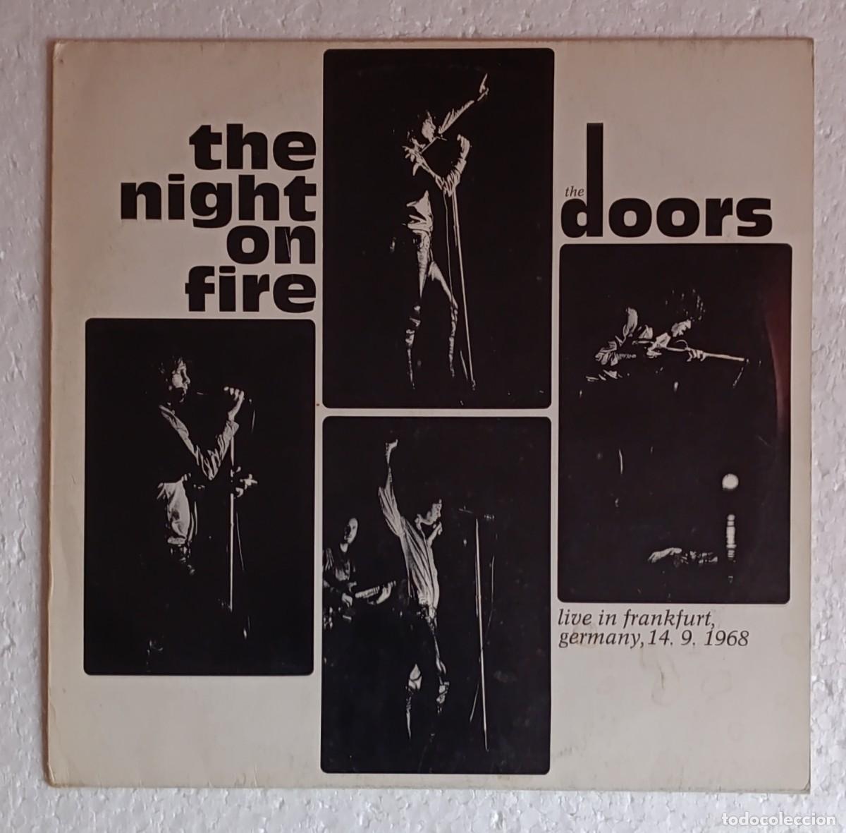 Discos de vinilo: The Doors. The night on fire - Foto 1