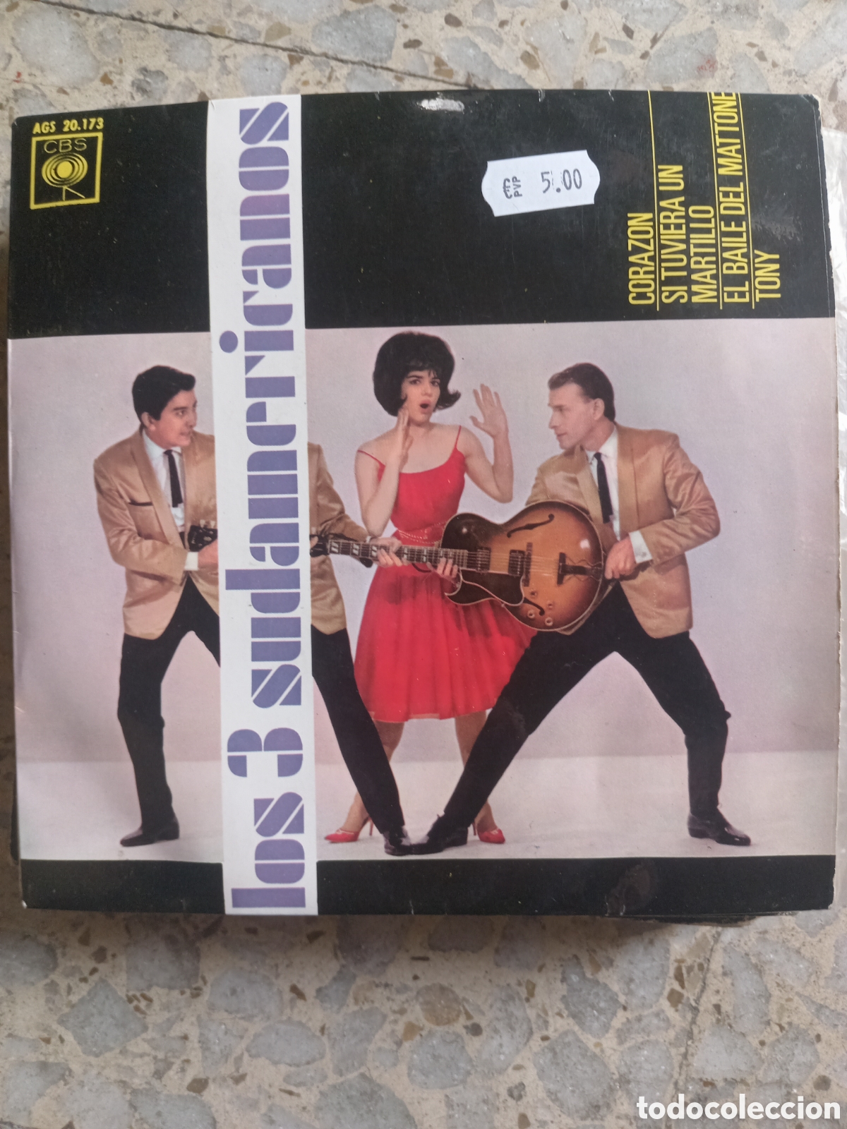 Discos de vinilo: EP LOS 3 SUDAMERICANOS CORAZON 1963 - Foto 1