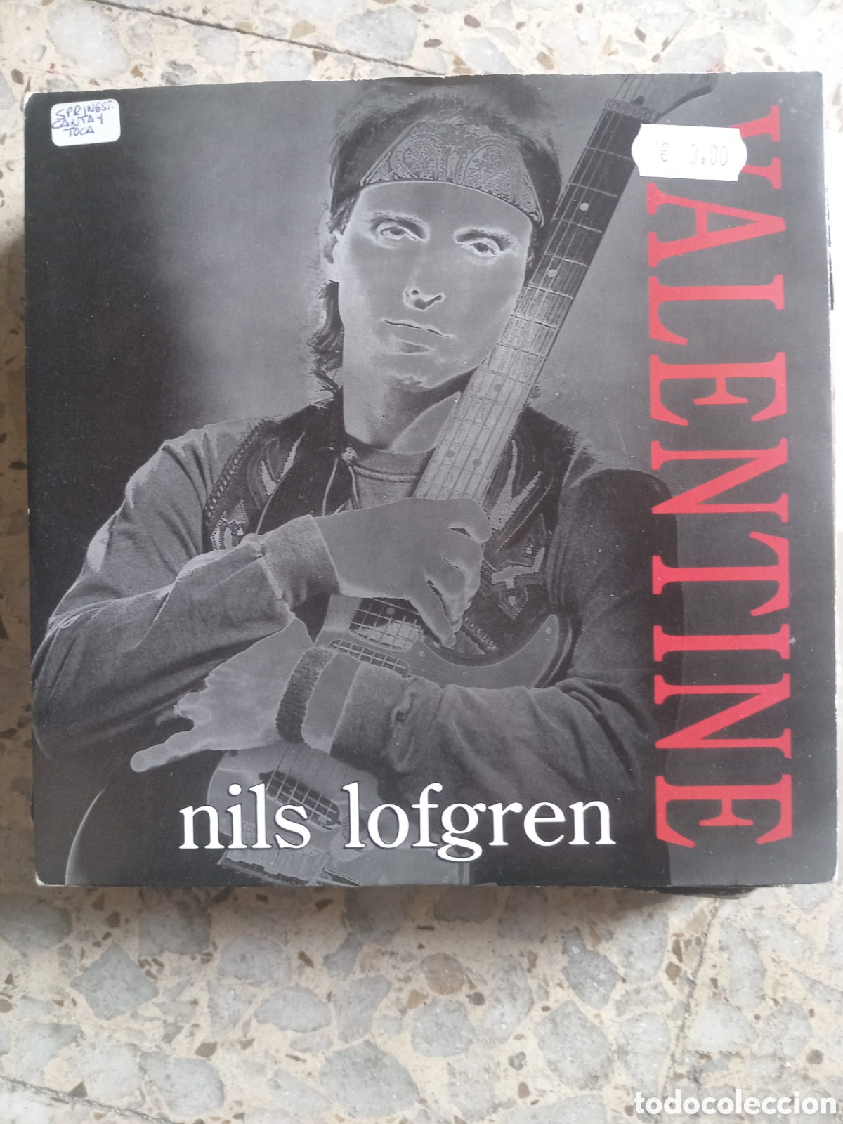 Discos de vinilo: SGL NILS LOFGREN VALENTINE 1991 - Foto 1