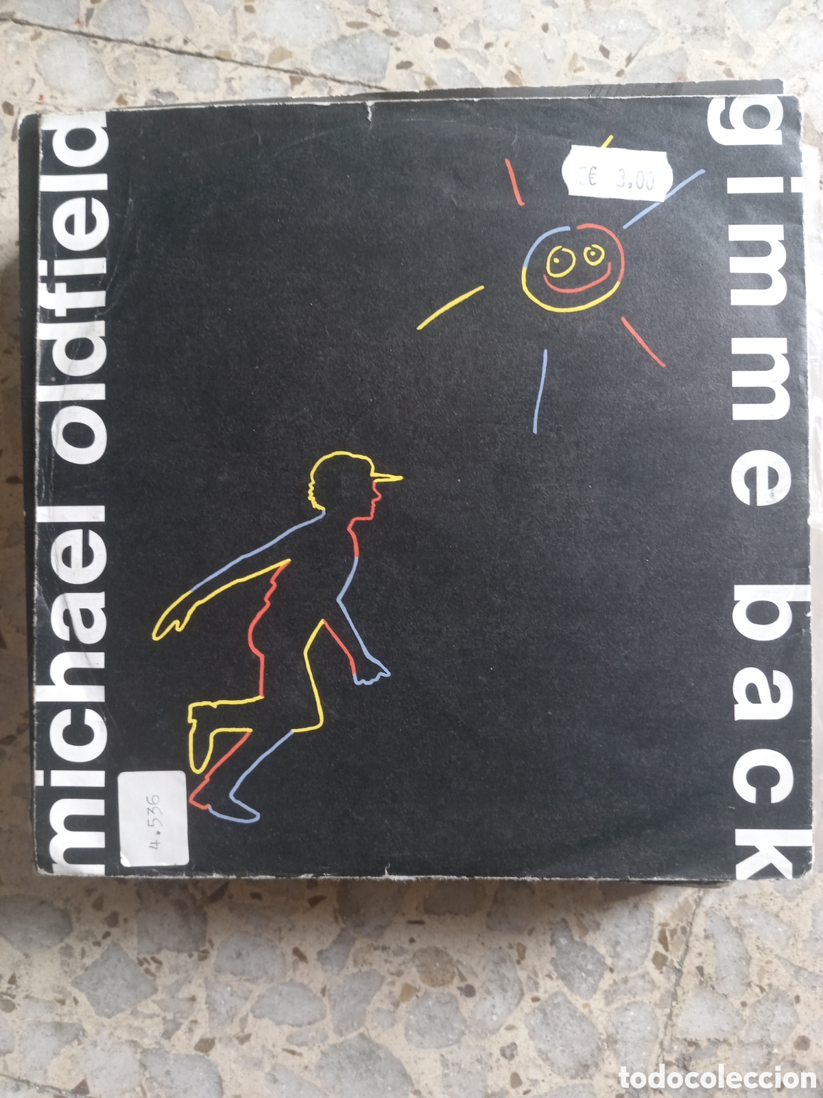 Discos de vinilo: SGL MICHAEL OLDFIELD GIMME BACK 1991 - Foto 1