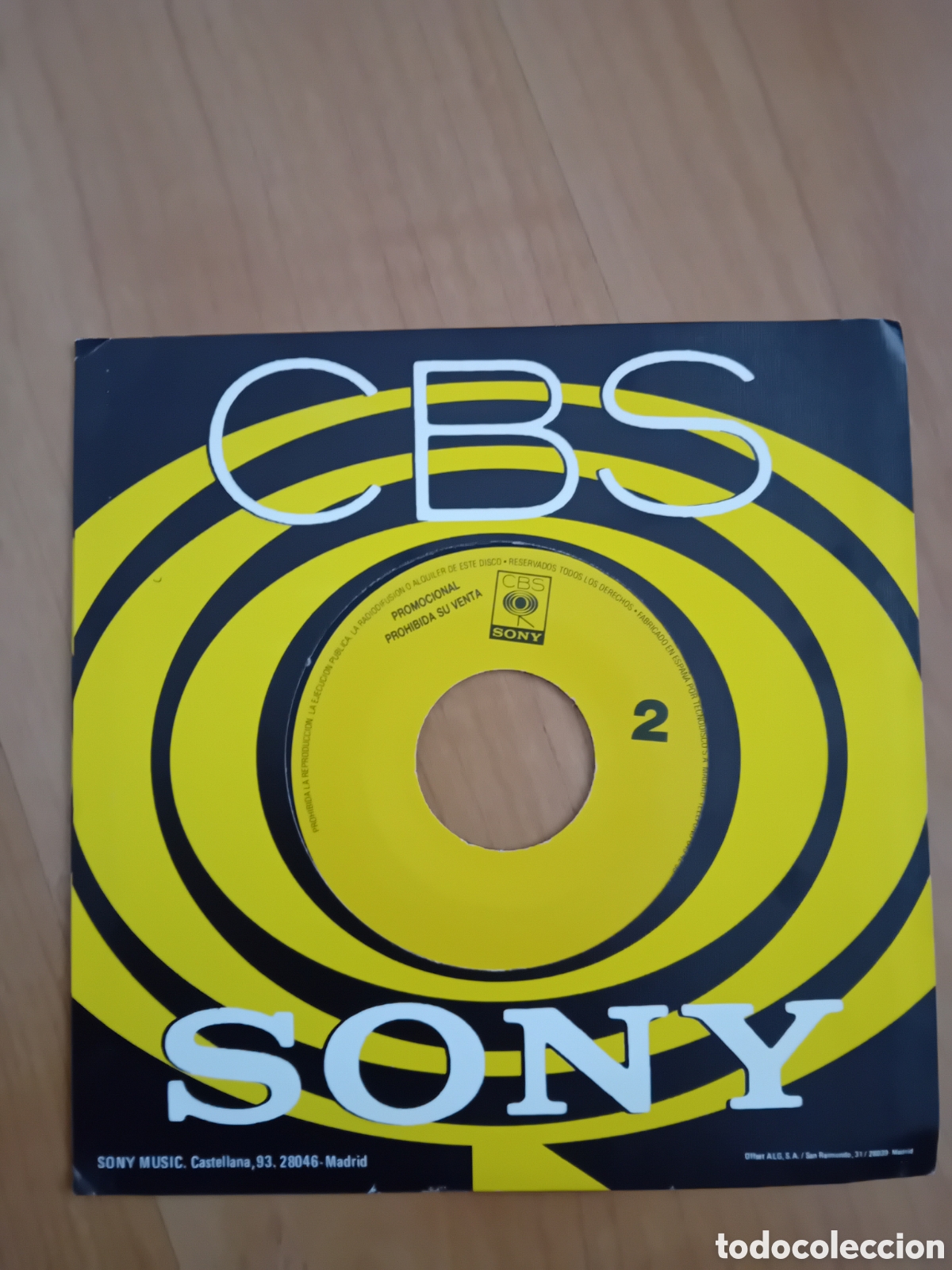 Discos de vinilo: JEAN JACQUES GOLDMAN. A NOS ACTES MANQUES - Foto 2