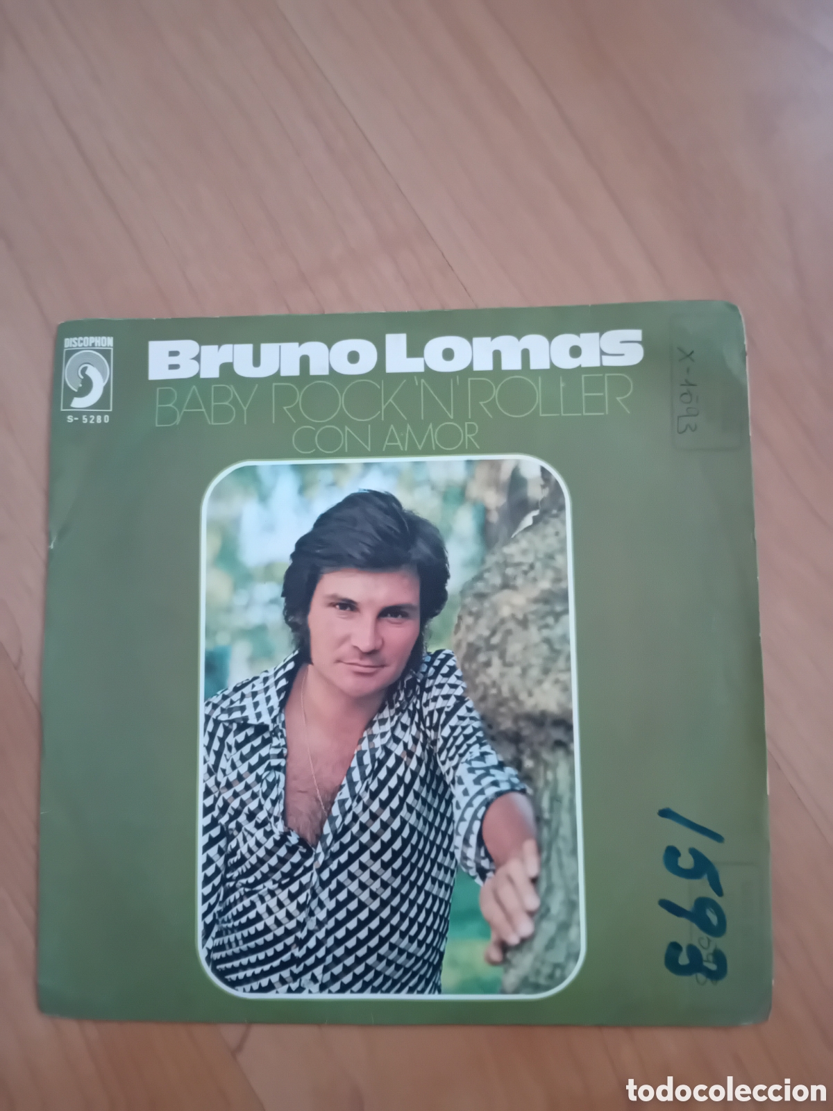 Discos de vinilo: BRUNO LOMAS. BABY ROCK N ROLLER. CON AMOR - Foto 1