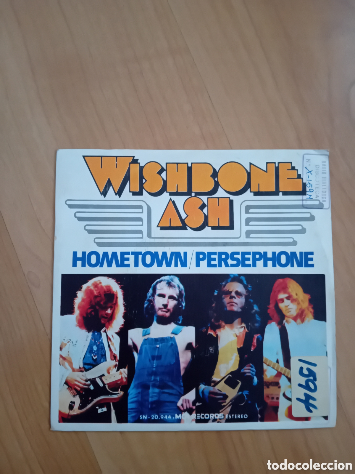 Discos de vinilo: WISHBONE ASH. HOMETOWN. PERSEPHONE - Foto 1