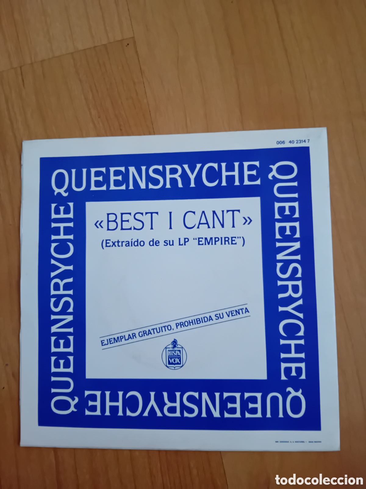 Discos de vinilo: QUEENSRYCHE. BEST I CANT - Foto 2