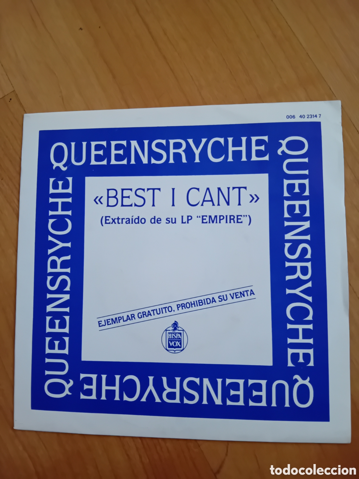 Discos de vinilo: QUEENSRYCHE. BEST I CANT - Foto 1