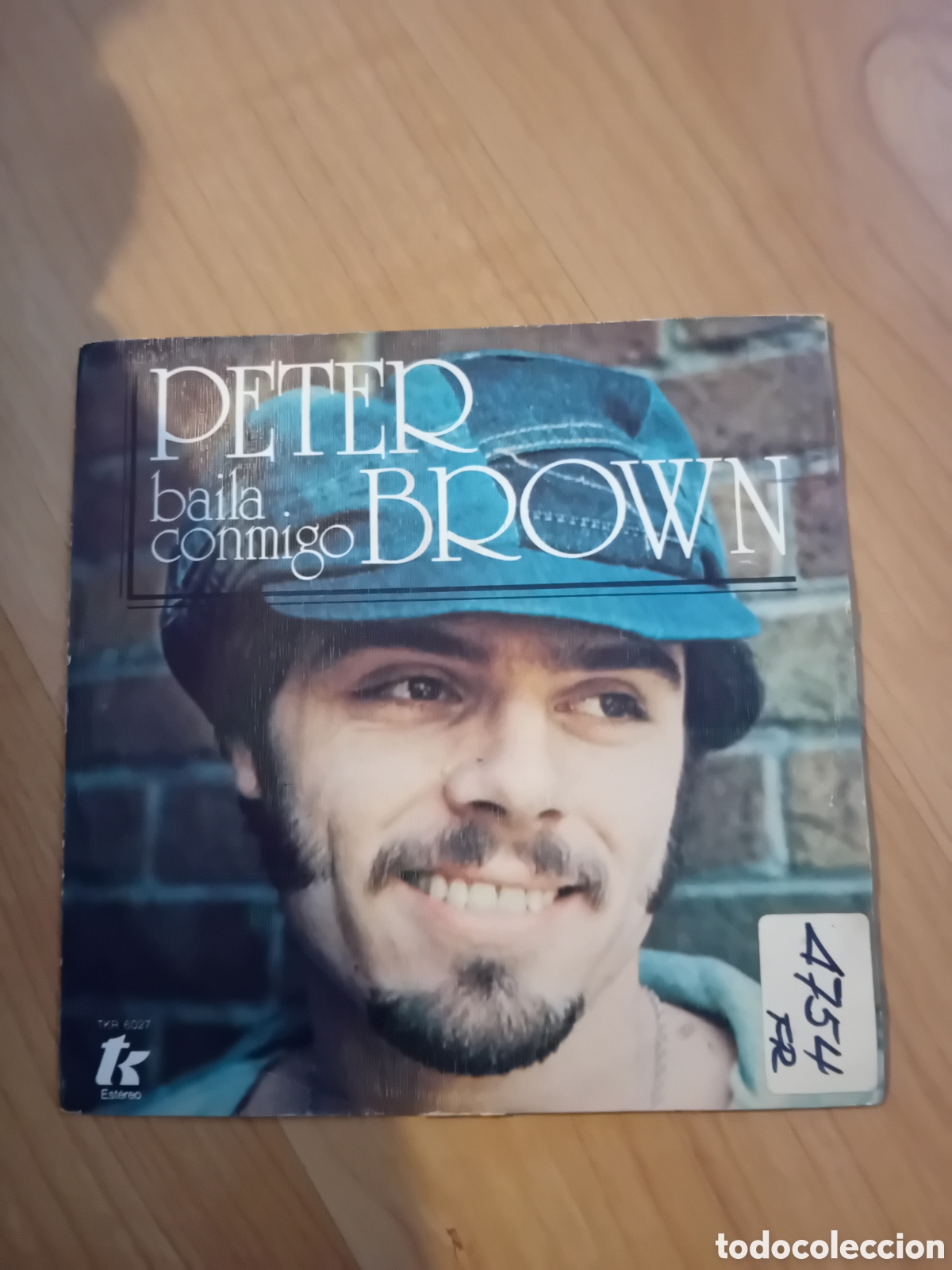 Discos de vinilo: PETER BROWN. BAILA CONMIGO - Foto 1