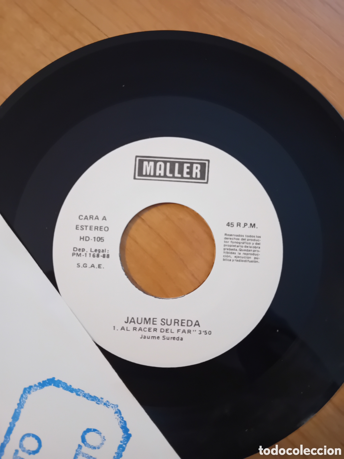 Discos de vinilo: JAUME SUREDA. AL RACER DEL FAR - Foto 3
