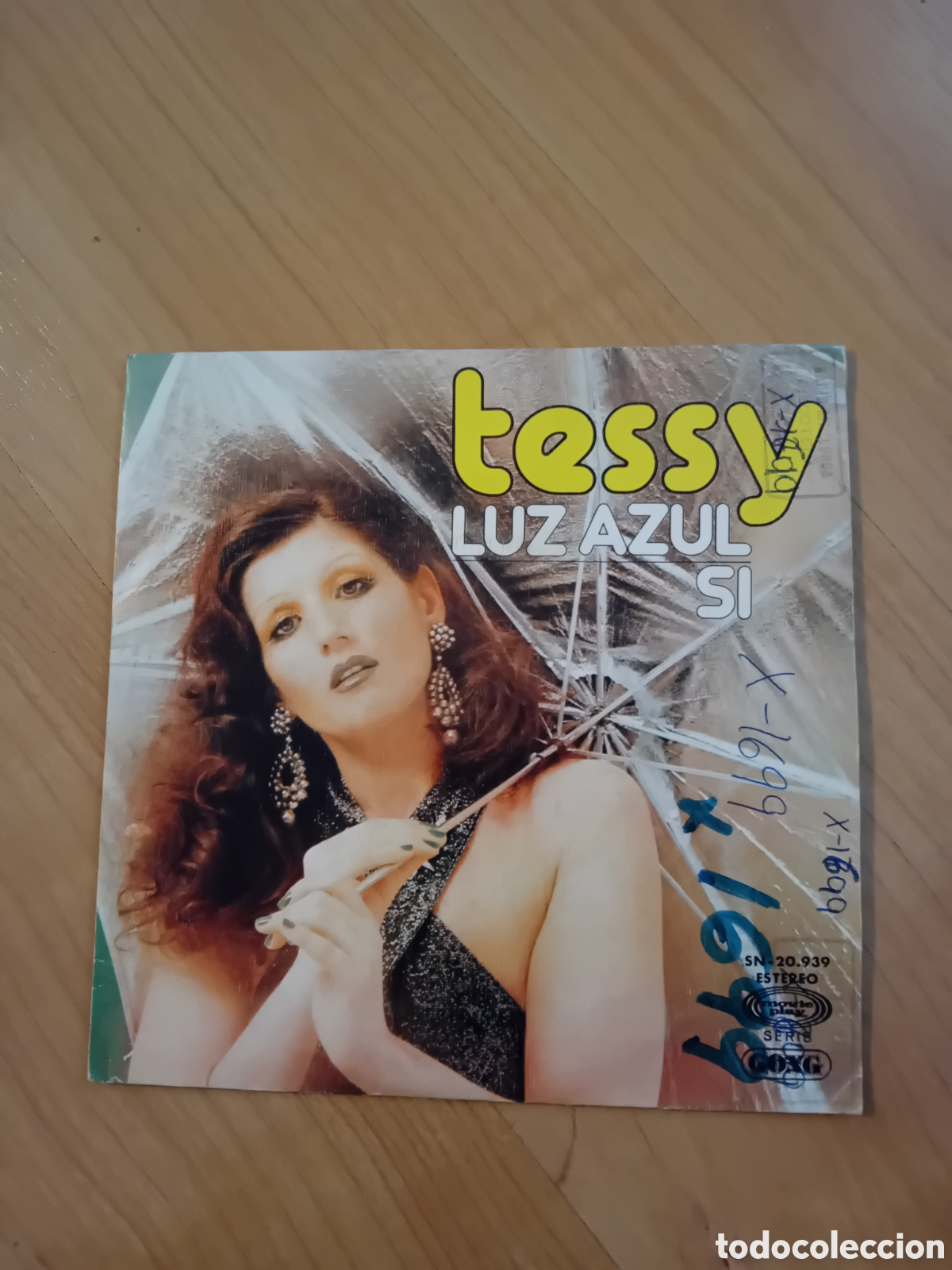 Discos de vinilo: TESSY. LUZ AZUL. SI. - Foto 1