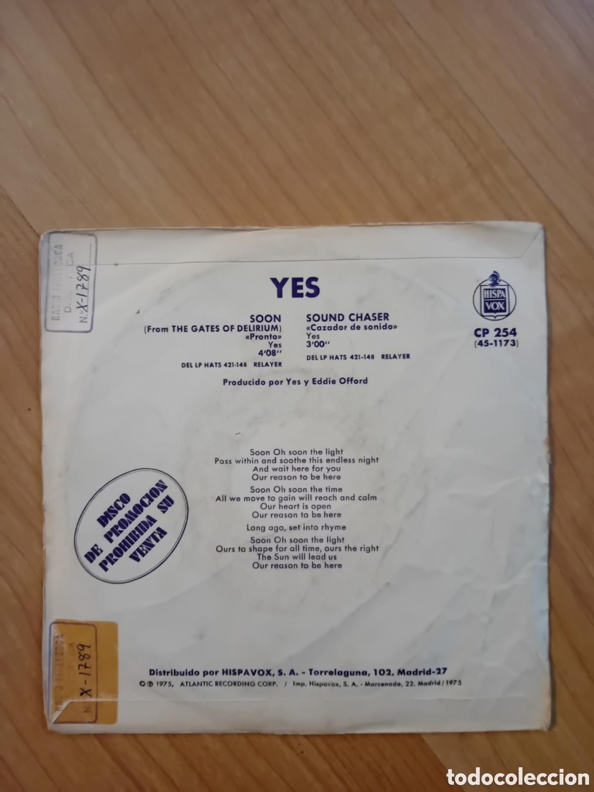 Discos de vinilo: YES. SOON. SOUND CHASER - Foto 2