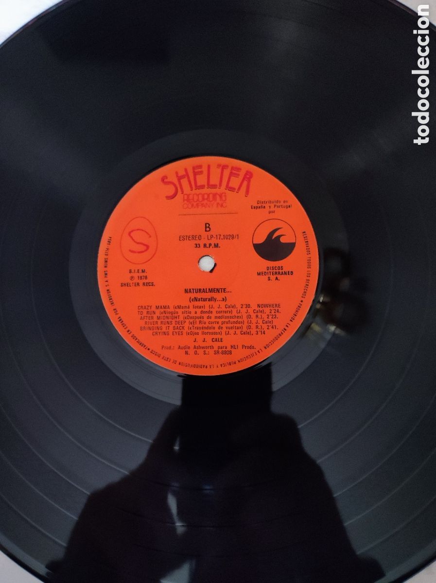 Discos de vinilo: J. J. CALE - NATURALLY - Foto 4