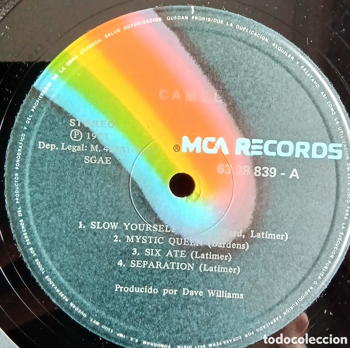 Discos de vinilo: CAMEL - Espa&ntilde;a 1978 (IMPECABLE) - Foto 2