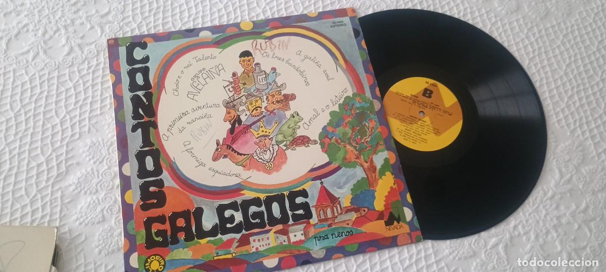Discos de vinilo: L.P (vinilo) CONTOS GALEGOS PRA NENOS - Foto 1