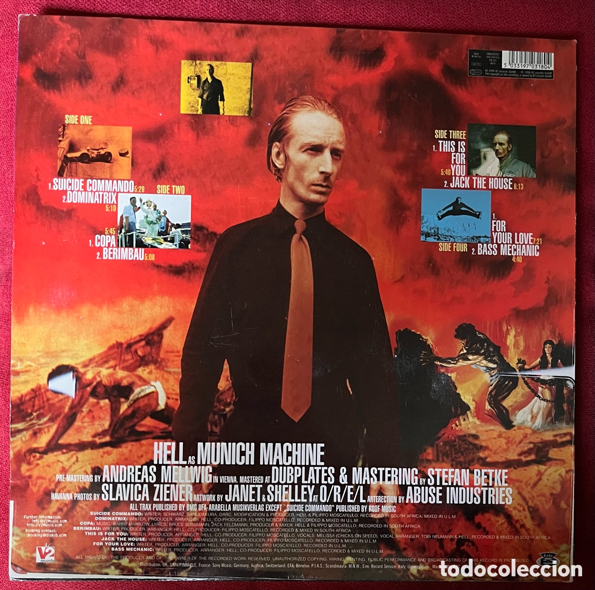 Discos de vinilo: MUNICH MACHINE - HELL - 2MX 33 RPM - Foto 2