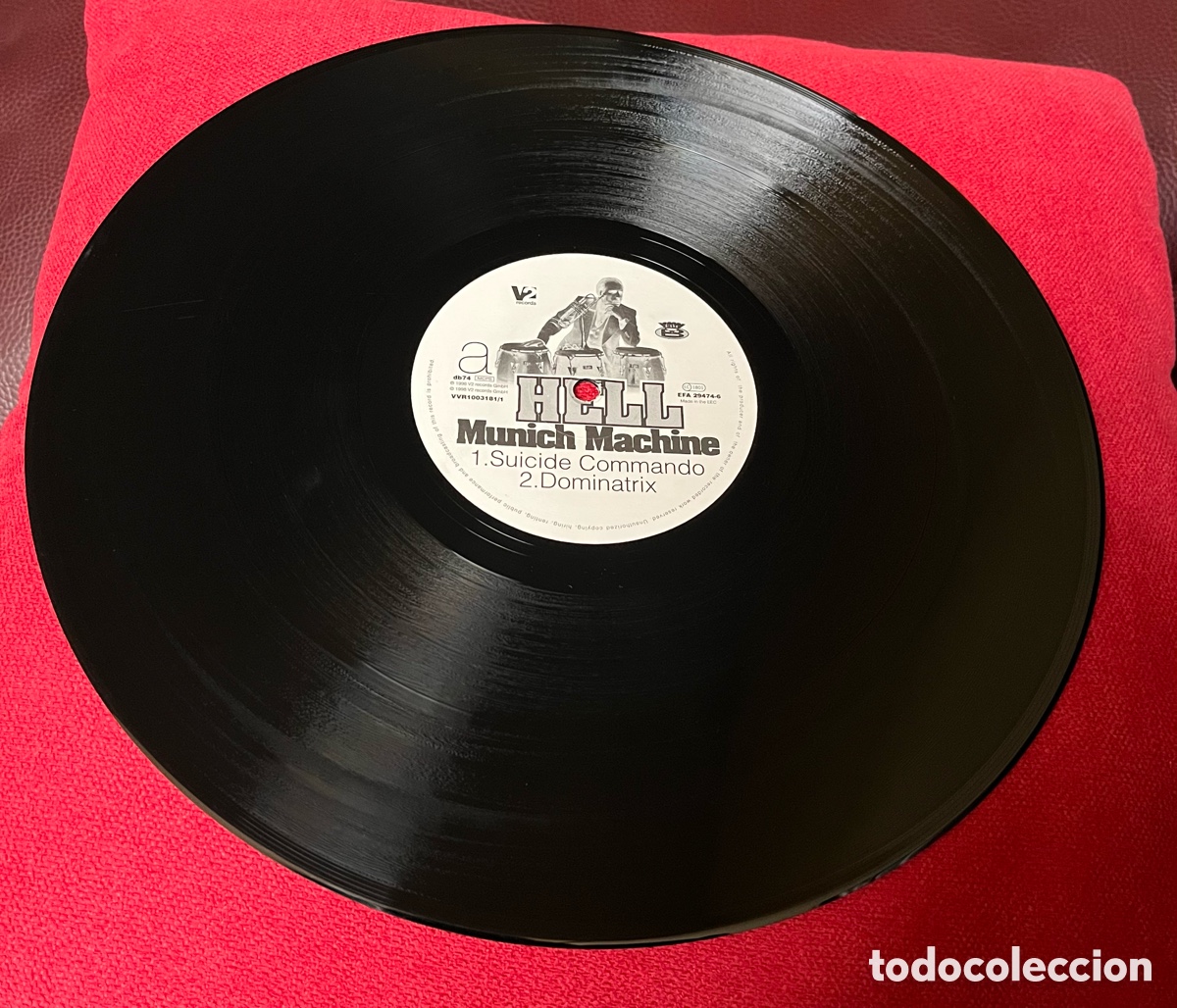 Discos de vinilo: MUNICH MACHINE - HELL - 2MX 33 RPM - Foto 3