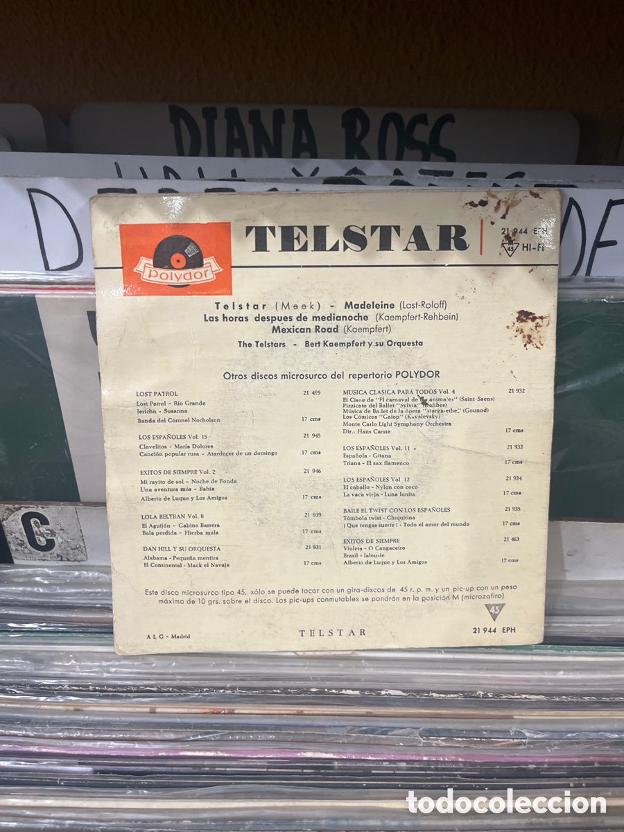 Discos de vinilo: the telstars madeline - Foto 2