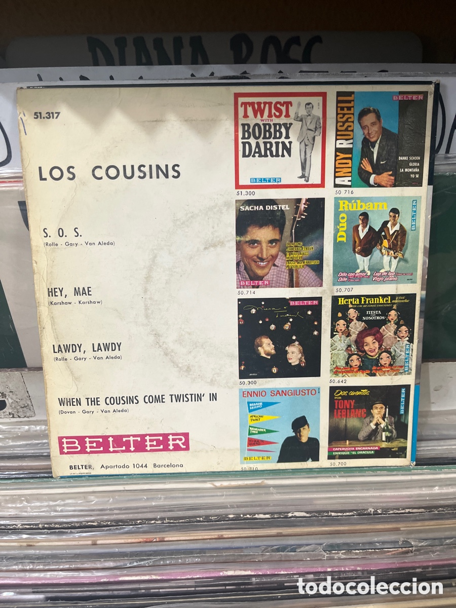 Discos de vinilo: los cousins sos hey mae - Foto 2