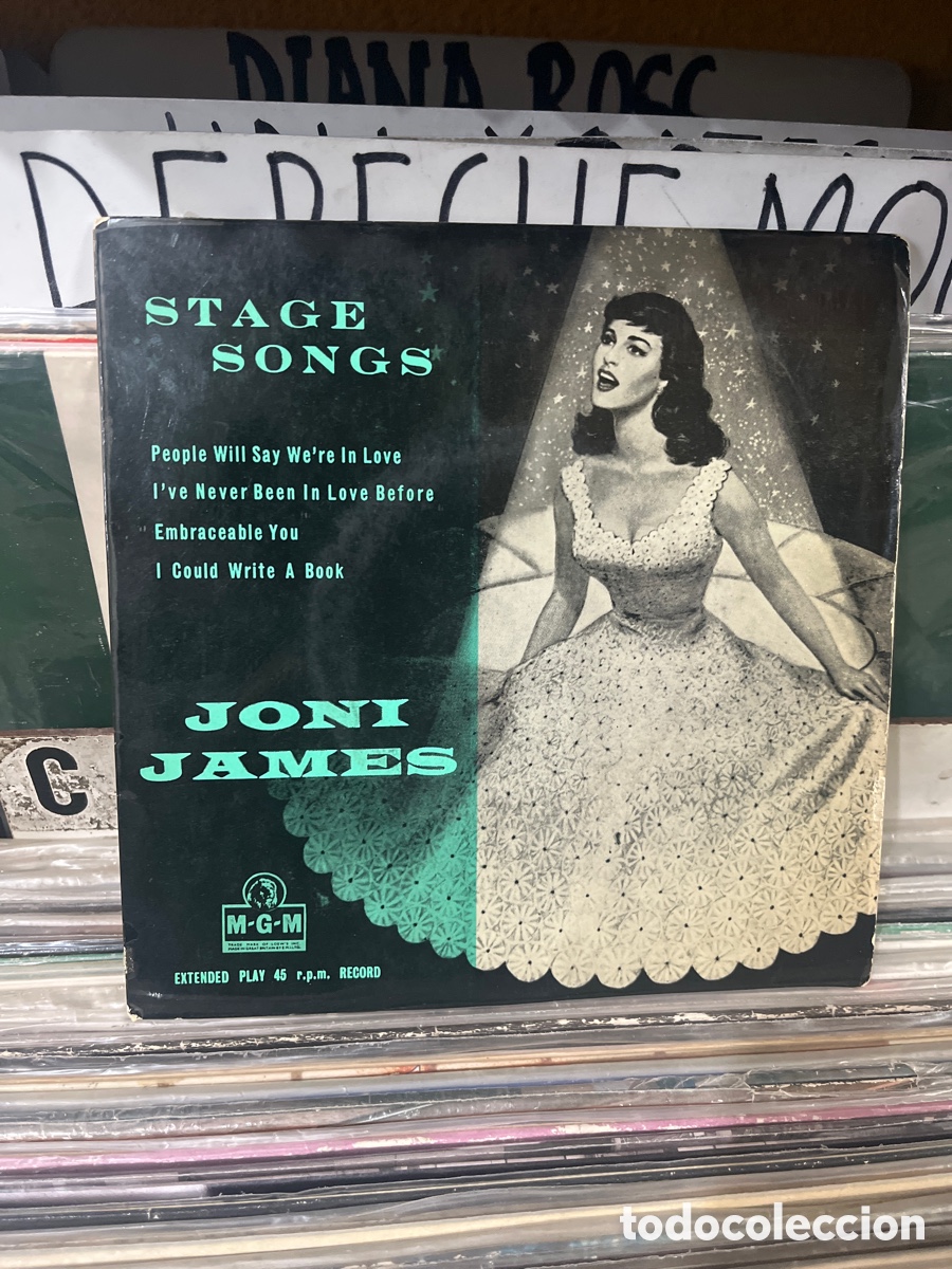 Discos de vinilo: stage songs joni james - Foto 1