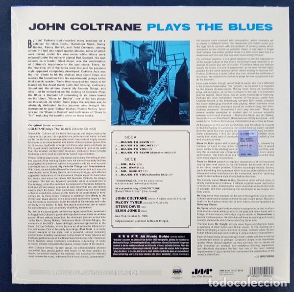 Discos de vinilo: John Coltrane &ndash; Coltrane Plays The Blues lp - Foto 2