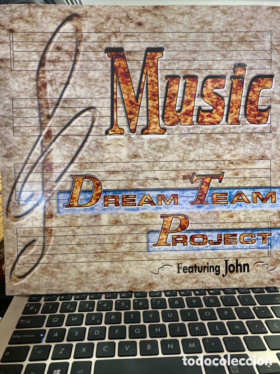 Discos de vinilo: DREAM TEAM PROJECT FEAT. JOHN - MUSIC MAXI SINGLE SPAIN - Foto 1