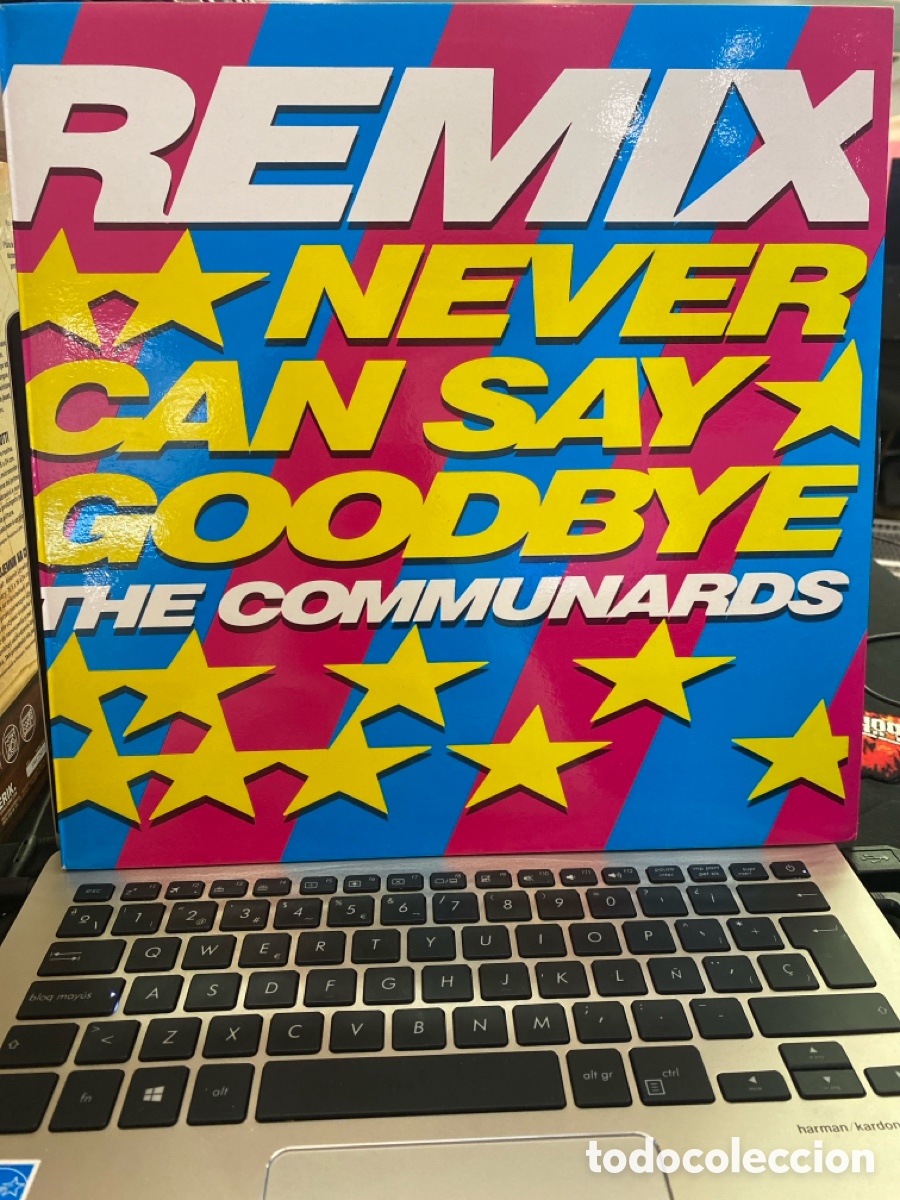 Discos de vinilo: THE COMMUNARDS - NEVER CAN SAY GOODBYE REMIX MAXI SINGLE - Foto 1