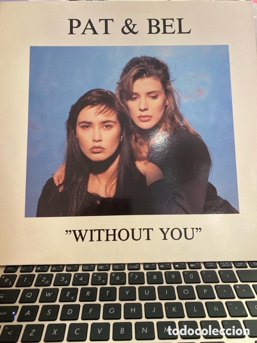 Discos de vinilo: PAT AND BELL - WITHOUT YOU MAXI SINGLE SPAIN - Foto 1