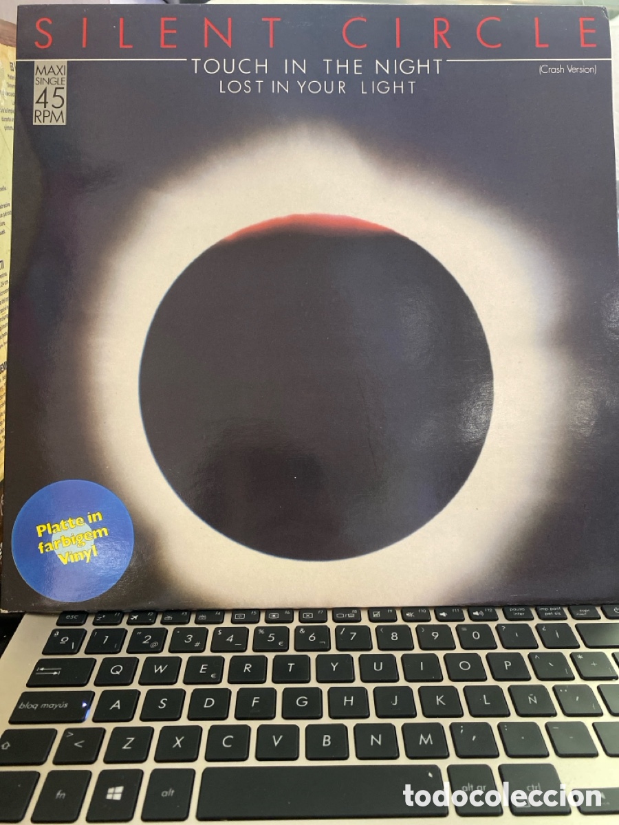 Discos de vinilo: SILENT CIRCLE - TOUCH IN THE NIGHT MAXI SINGLE RARO - Foto 1